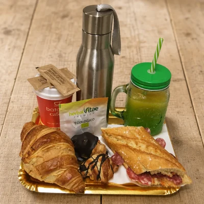 Desayuno Dulce y Salado Artepans con Termo para 2 personas