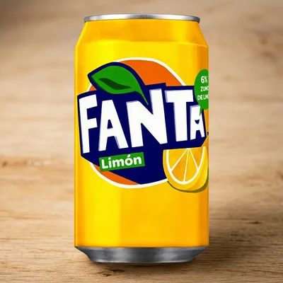 Lata de Fanta Limón