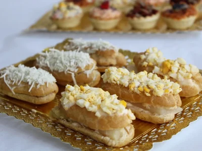 Petisús Esparragos y Queso azul