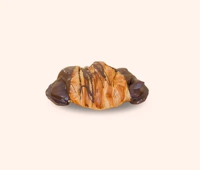 Croissant de chocolate negro