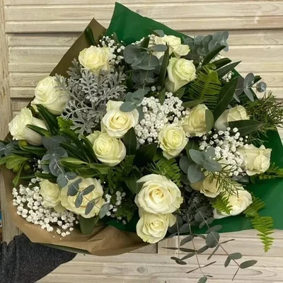 Ramo de Rosas Blancas