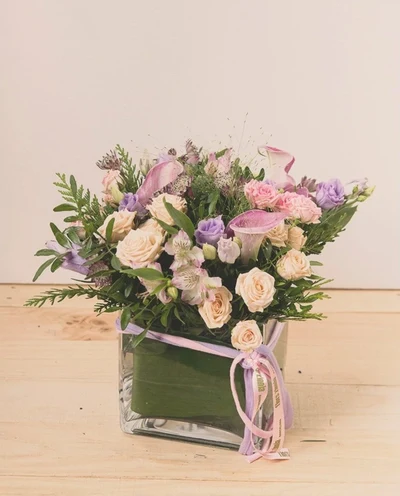Flores en Cristal