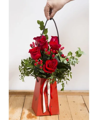 Six Red Roses