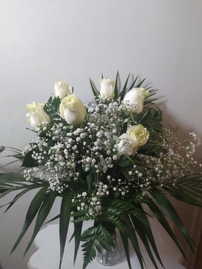 Ramo de Rosas Blancas