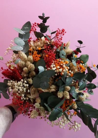 Ramo de Flores preservadas