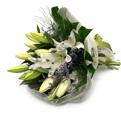 Ramo de Liliums blancos