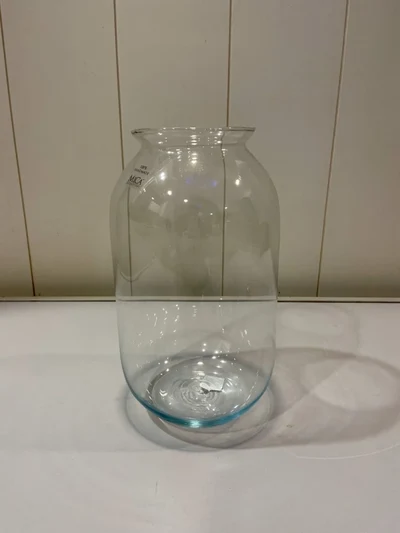 Jarrón de Cristal mediano