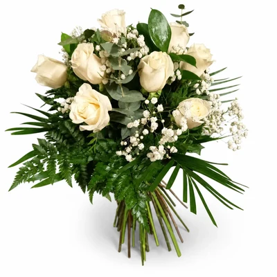 Ramo de Rosas Blancas