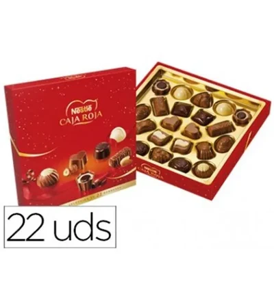 Bombones Caja Roja de Nestlé 200grs