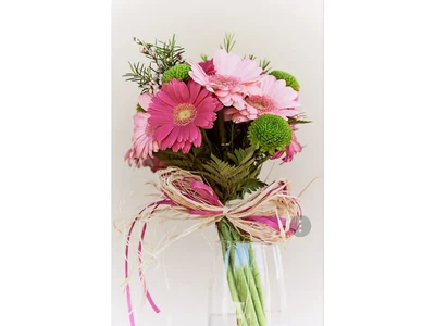 Ramo de Gerberas Tonos Rosados