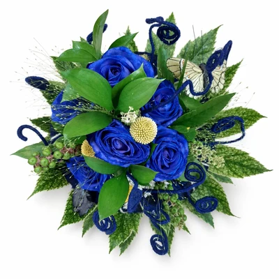 Ramo de Rosas Azules