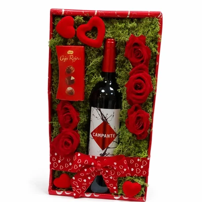 Vino Tinto y Rosas