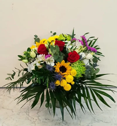 Ramo de Flor variada tonos vivos
