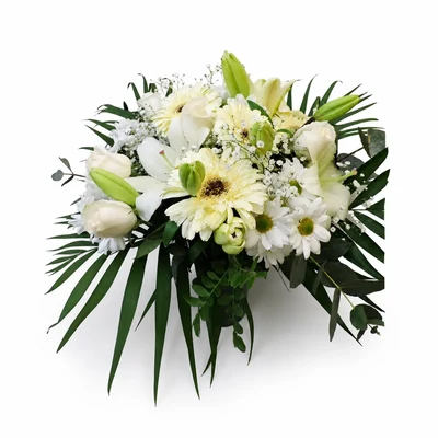 Ramo de Flores Variado tonos blancos