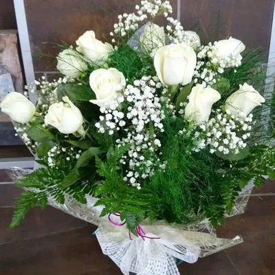 Ramo de Rosas Blancas