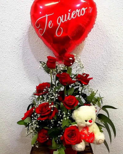 Centros Flores Románticos