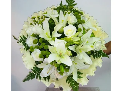 Ramo de Flores Variado Tonos Blancos