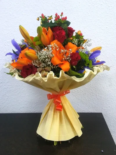 Ramo de Gerberas y Rosas