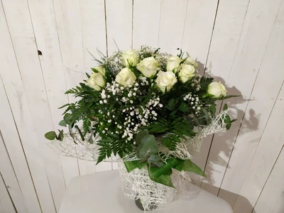 Ramo de Rosas Blancas