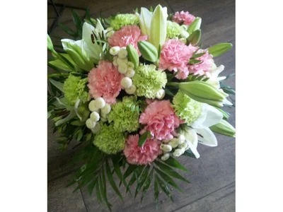 Bouquet Claveles Tonos Pastel