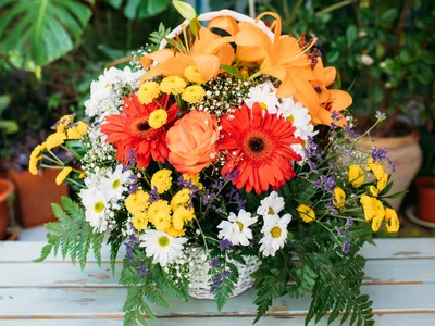 Cesta de Flores
