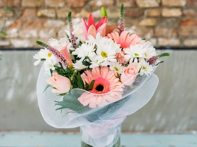 Ramo de Flores tonos pastel