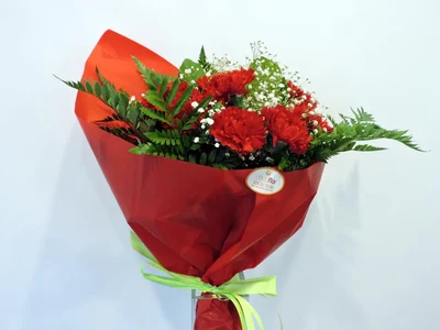 Ramo de Claveles Rojos