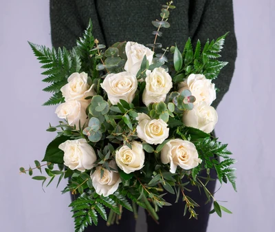 Ramo de Rosas Blancas