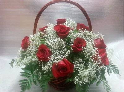 Cesta de Rosas