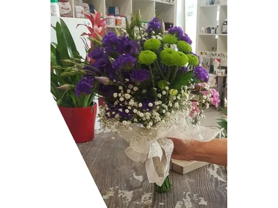 Ramo de Flores Silvestre tonos Lilas