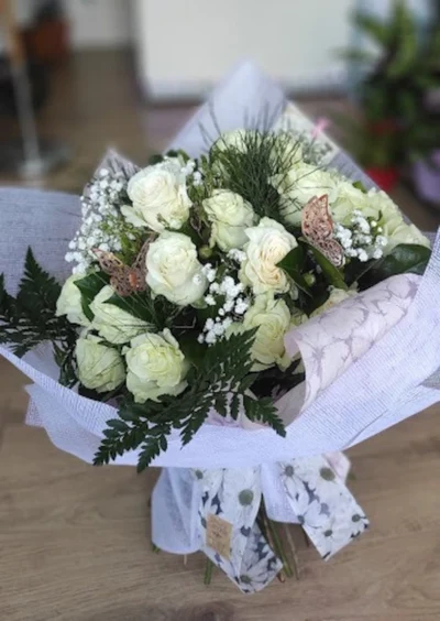 Ramo de Rosas Blancas
