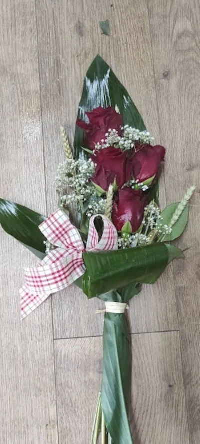 Rosas preparadas para regalo