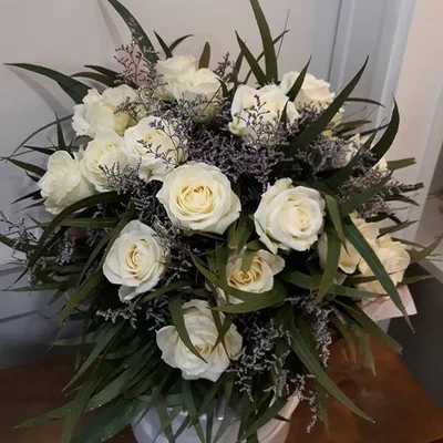 Ramo de Rosas Blancas