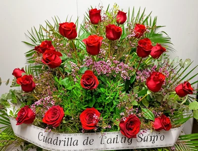 Centro XXL Rosas Rojas