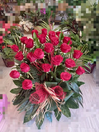 Centro de Rosas Vermellas