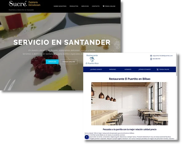 páginas web Páginas web de Apanymantel