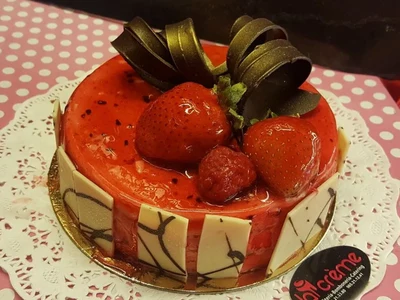 Pastís de Maduixa i Nata