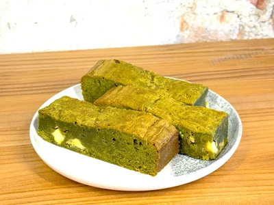 Set 3 porciones Brownie Té Matcha