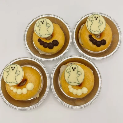Mini Donut Halloween Fantasma