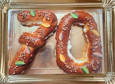 Tarta / Pastís números Brioix