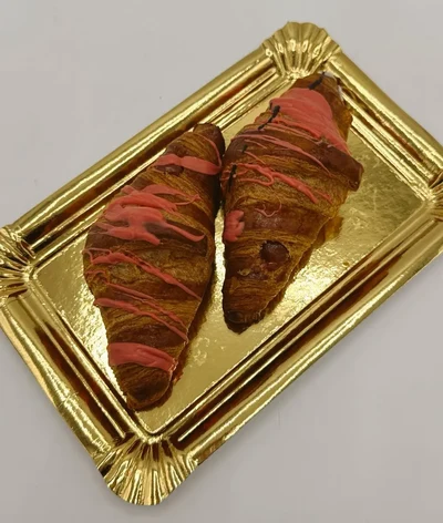 Croissant de crema de frambuesa / gerds