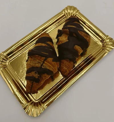 Croissant relleno de Nutella