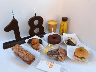 Desayuno Infantil La Palma con Vela/s Chocolate / Amb espelmes de xocolata