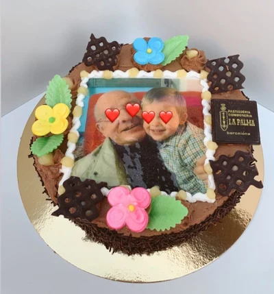 Ejemplo acabado Pastel con Foto