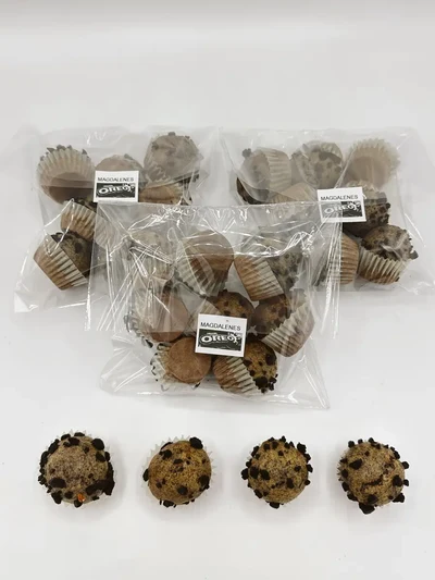 Mini Magdalenas Oreo