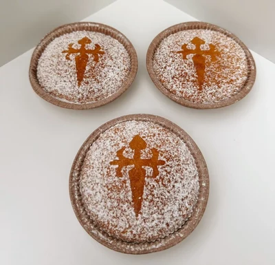Tarta de Santiago SIN GLUTEN y SIN LACTOSA