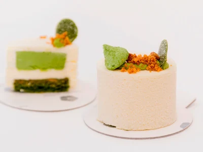 Mousse Mascarpone Té Matcha