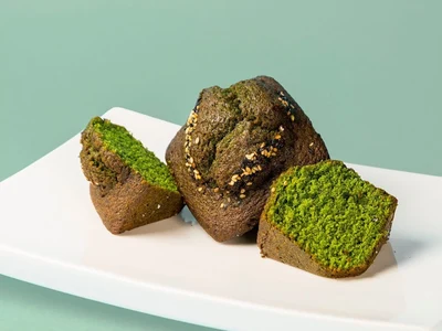 Muffin de Té verde