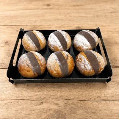 Bandexa Bocatin brioche recheo de crema de chocolate