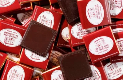 Napolitanas de Chocolate Negro